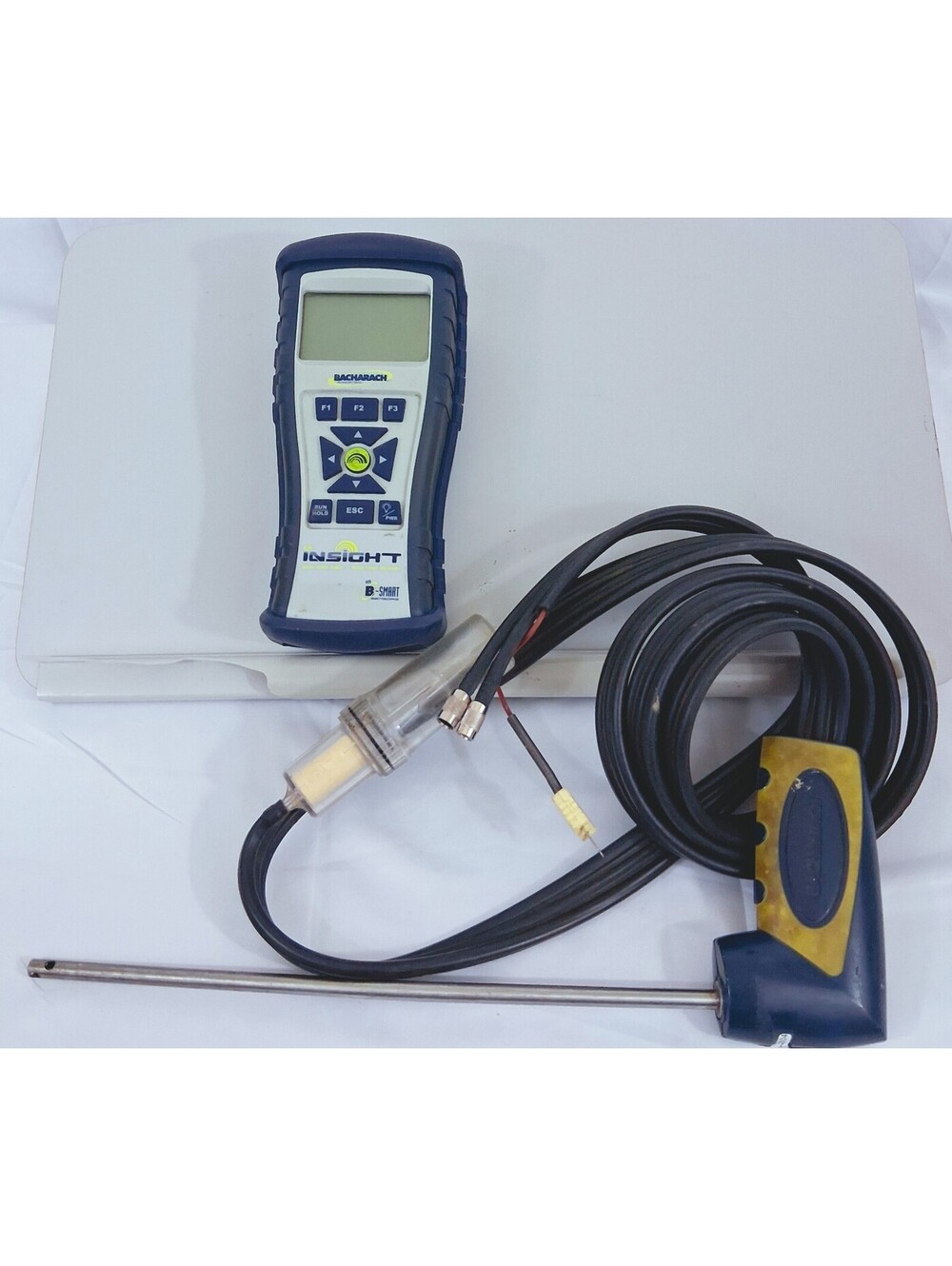 BACHARACH Fyrite B-Smart Analyzer 024-7308 24-8250 Hand Held Air Tube Untested